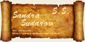Sandra Sudarov vizit kartica